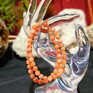 Super Flashy, high quality natural Sunstone Bracelets